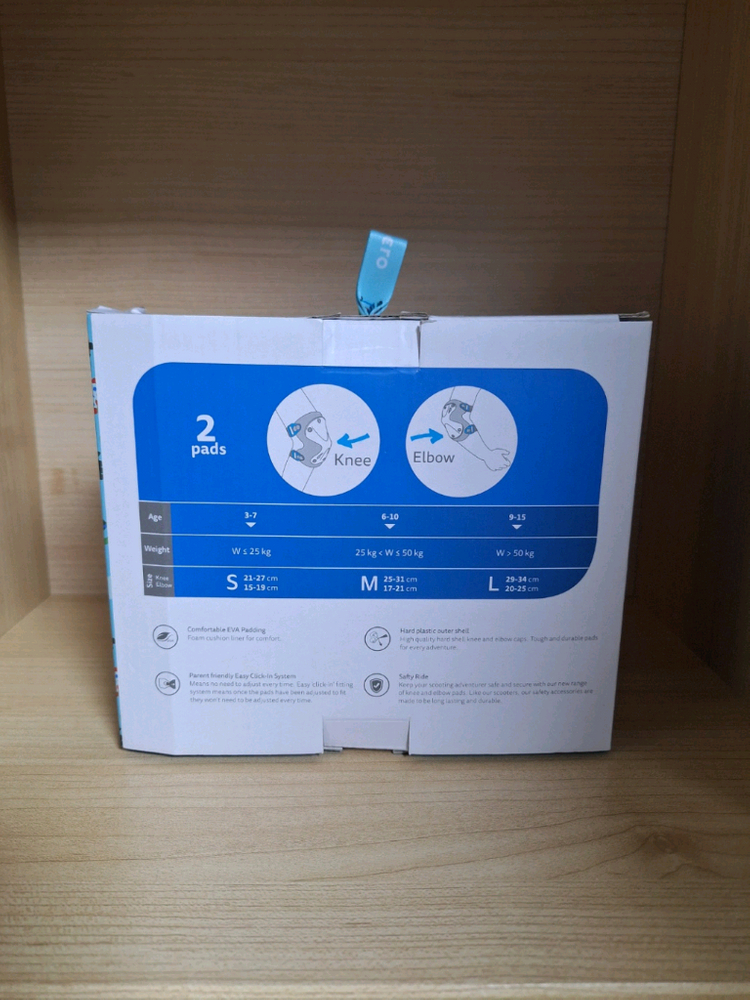 마이크로킥보드 무릎 팔 보호대 이미지