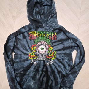 정품 산타크루즈 타이다이 후드 이미지