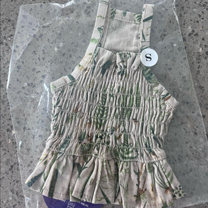 리치리치 플로럴 프릴 탑 S사이즈 미개봉 이미지