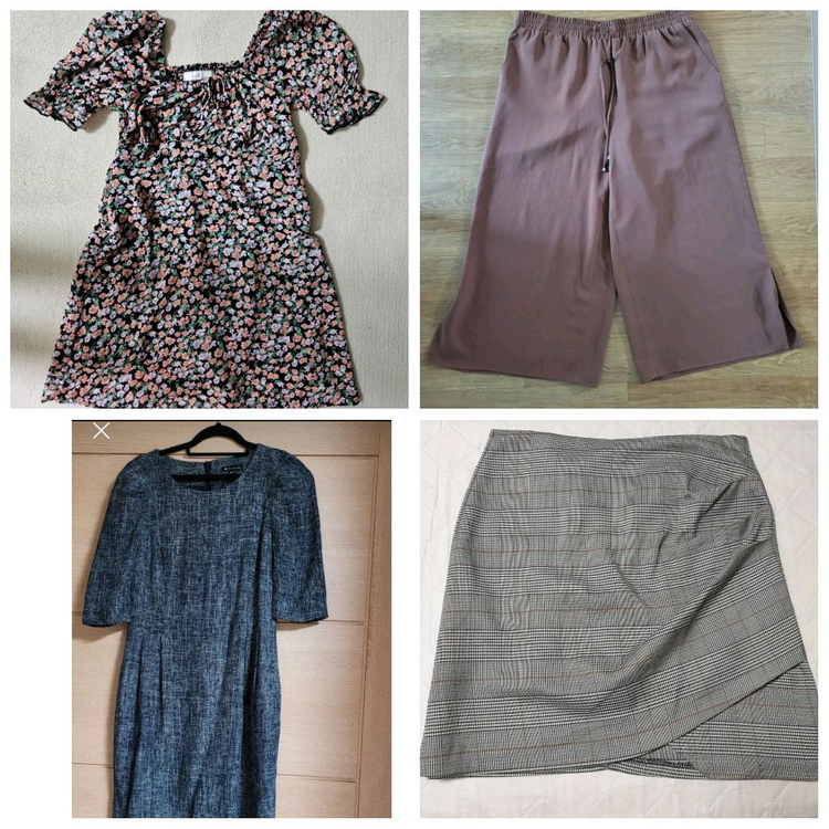 여름 원피스 & 반바지 여성55~66일괄 4만원 이미지