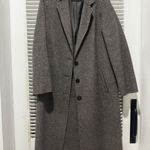 엘로주 elloge 울 체크 코트 36사이즈 이미지