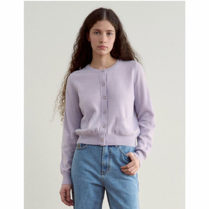 sienne 시엔느 헵번 울 가디건 라벤더 새상품 이미지