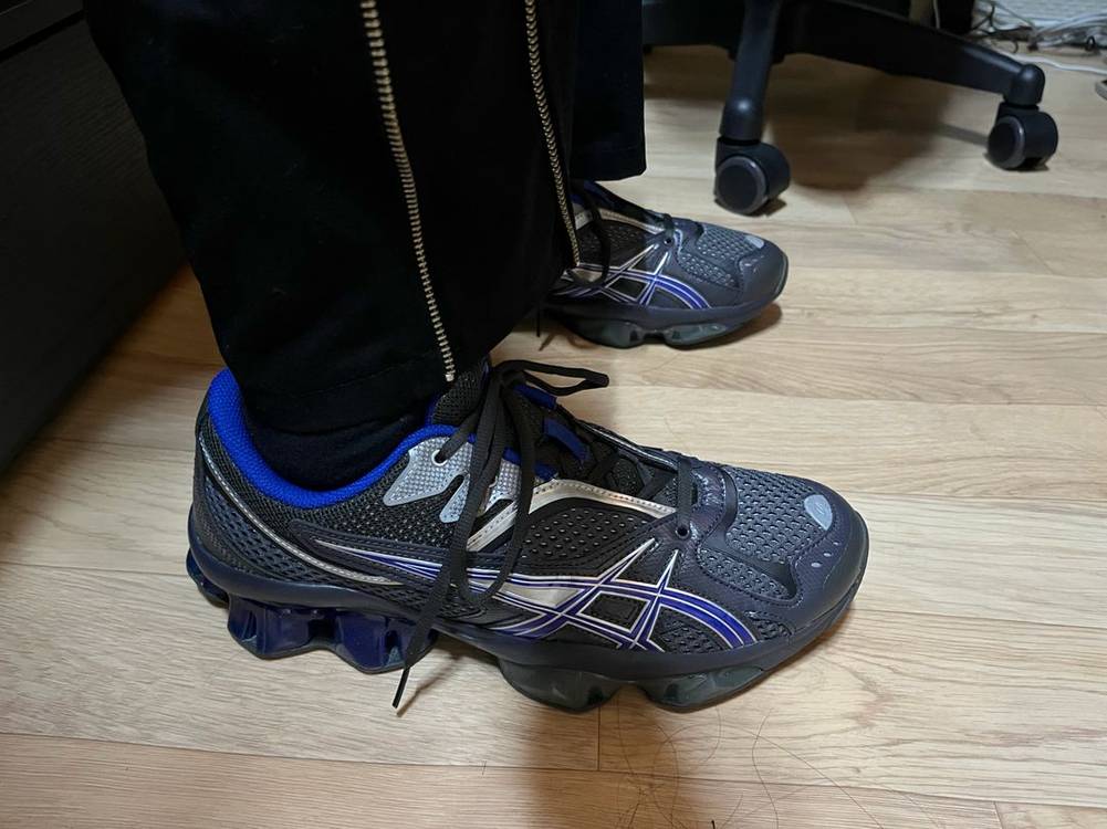 아식스 x 키코 젤 퀀텀 지엔치아 다크 그레이 (275) 이미지