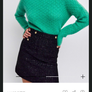 maje 마쥬 펄 트위드 버튼 스커트 이미지