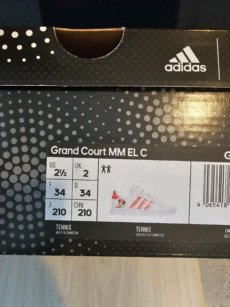 아디다스 Grand Court 미니마우스 운동화 210 새상품 이미지