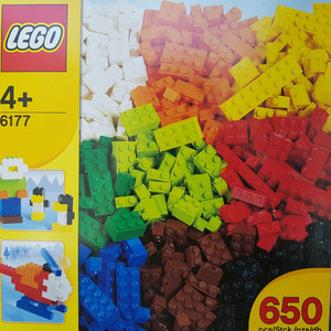 레고 6177 기본 블럭 650피스 XL 올드 이미지
