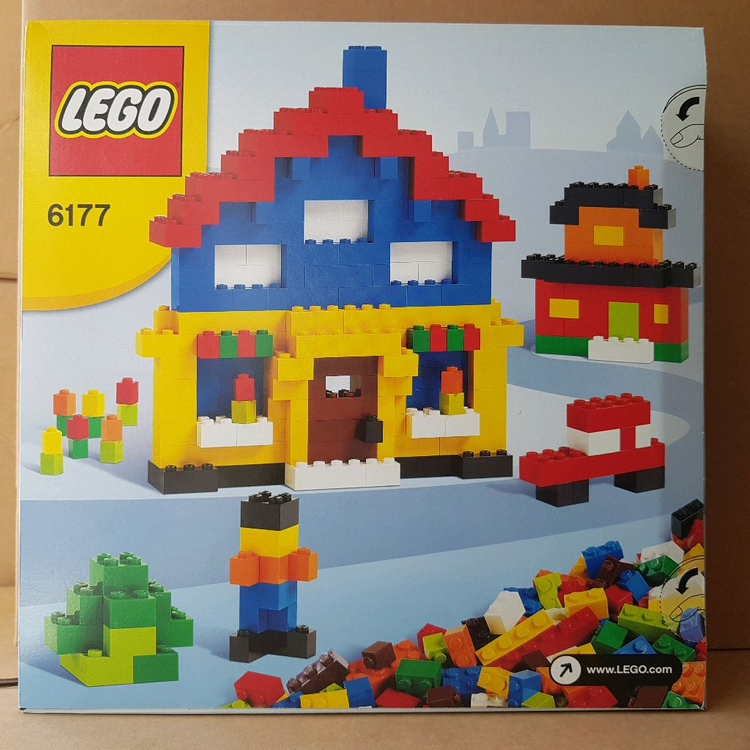레고 6177 기본 블럭 650피스 XL 올드 이미지
