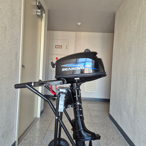 4.9마력 선외기 + 280 고압매트 고무보트 이미지