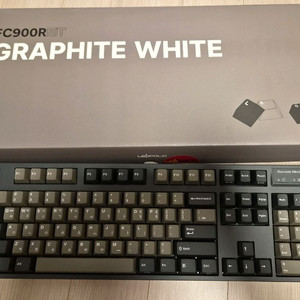 레오폴드 FC900RBT MX2A 그라파이트 화이트 한글 저소음 적축 이미지