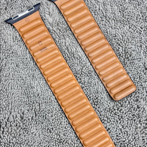 애플워치 정품 가죽링크 45mm 미드나이트 M/L 이미지