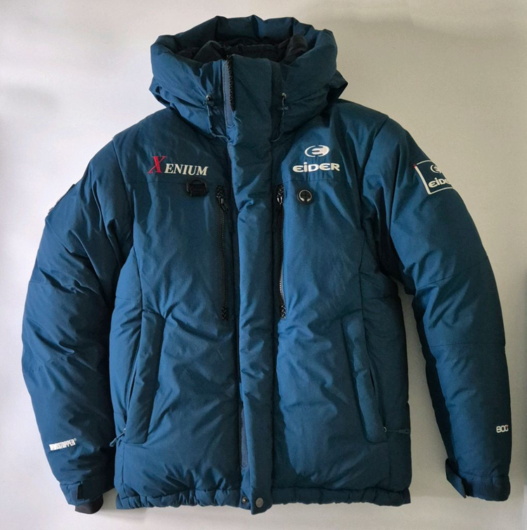 (S/90) 아이더 캄피로 레전드 민트급 대장급 패딩 히말라야 노스페이스 이미지