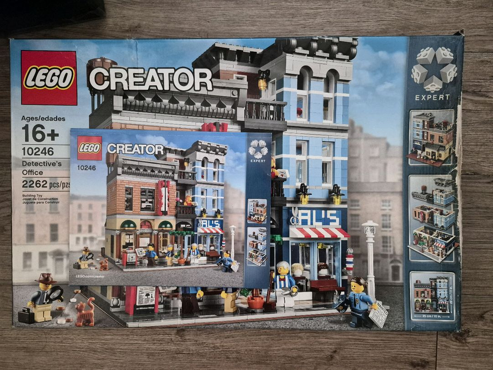 레고 모듈러 10246,10218,10243 탐정사무소,펫샵,파리레스토랑 + 장식장 이미지
