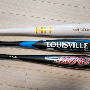 초등 알루미늄 야구배트 새제품//클러치기어 스나이퍼30 이미지