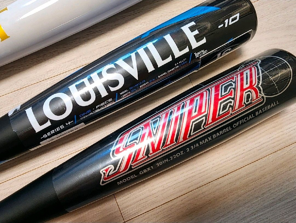 초등 알루미늄 야구배트 새제품//클러치기어 스나이퍼30 이미지