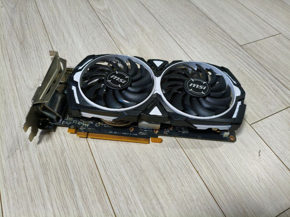 RX570 MSI 그래픽카드 이미지