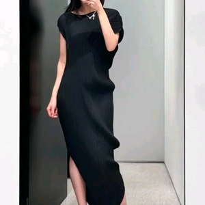 이세이미야케 리프플리츠 원피스,플리츠플리즈(군제 이너팬츠 덤) 이미지