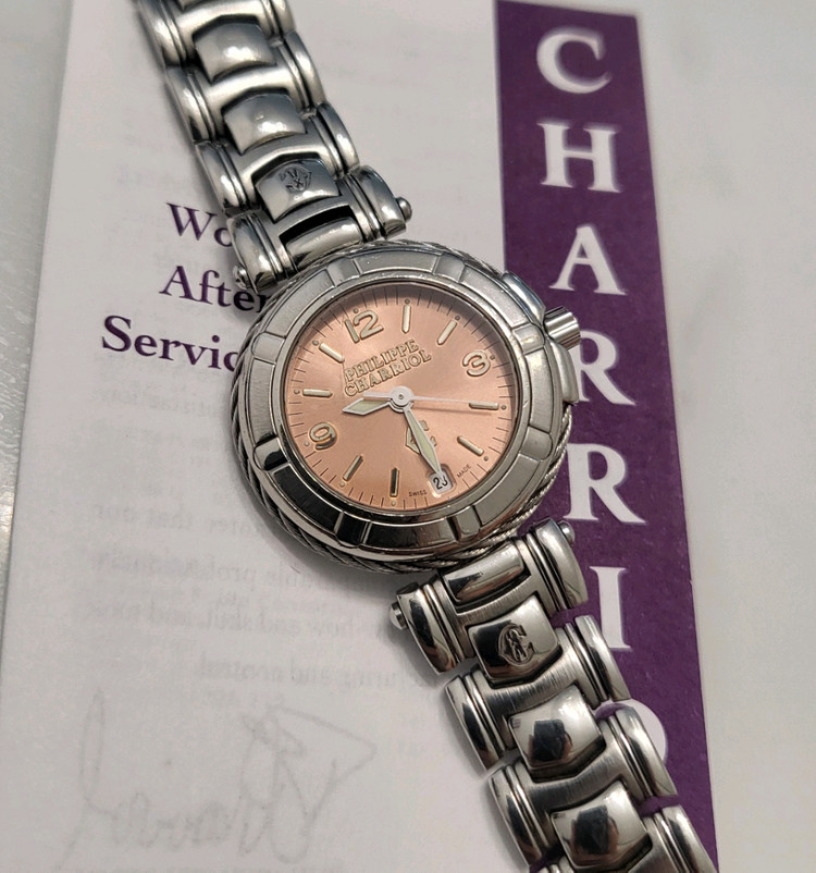 샤리올 Charriol 스위스 명품 여성 시계 여자 팔찌 이미지