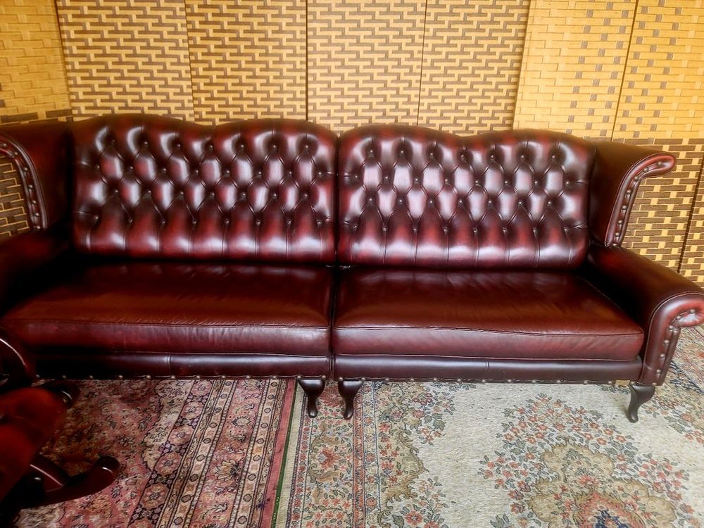 *소파맨*체스터필드디자인*엔틱소파*흔들체어 이미지