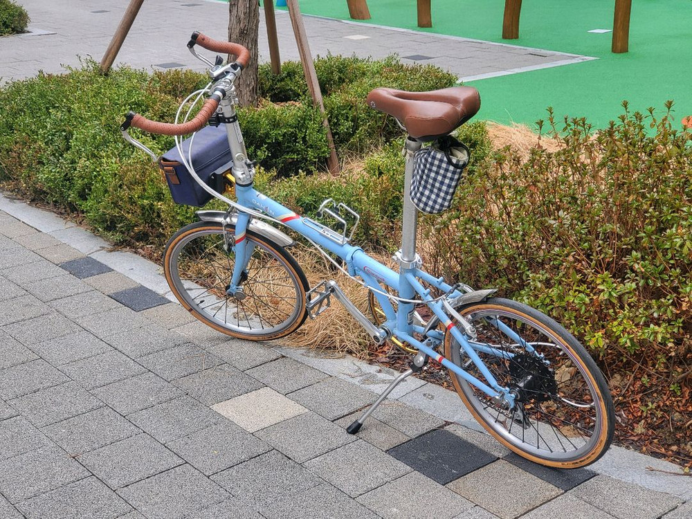 다혼 보드워크 튜닝 자전거 (접이식 미니벨로) 이미지