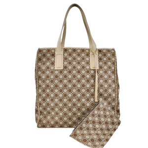 정품 페라가모 간치니 패브릭 쇼퍼백 이미지