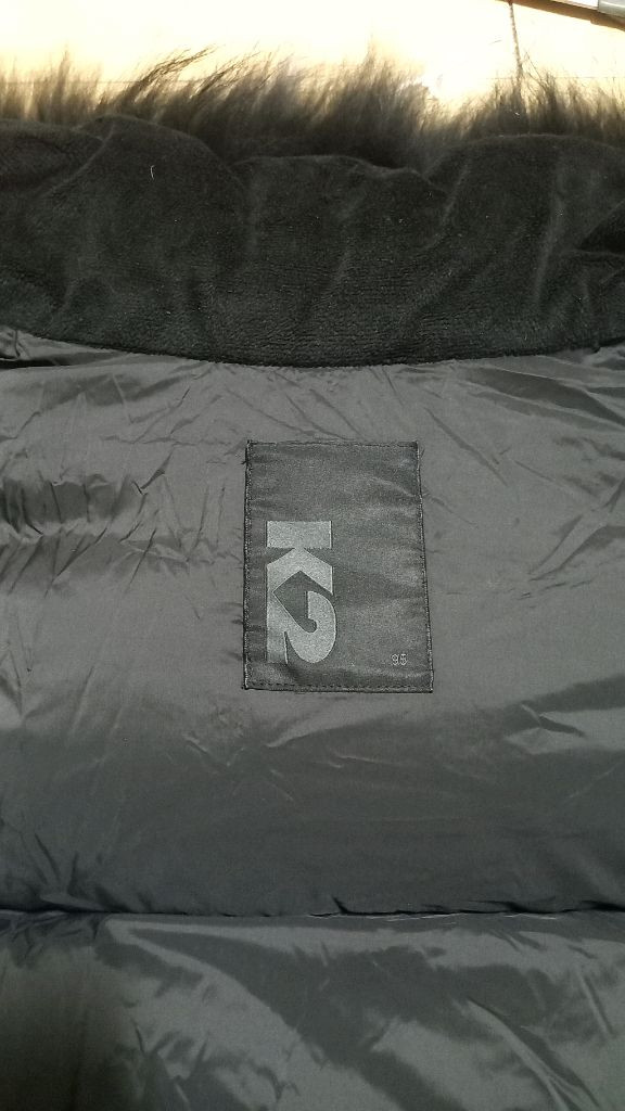 K2 라쿤퍼 구스다운 롱패딩 66-77 이미지