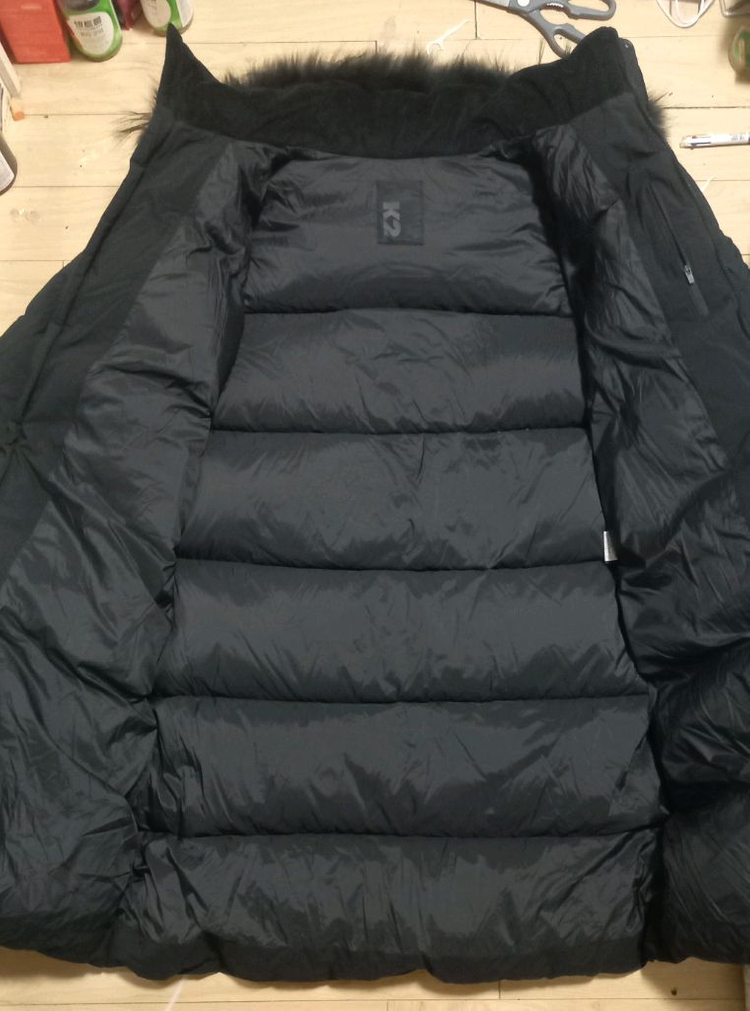 K2 라쿤퍼 구스다운 롱패딩 66-77 이미지