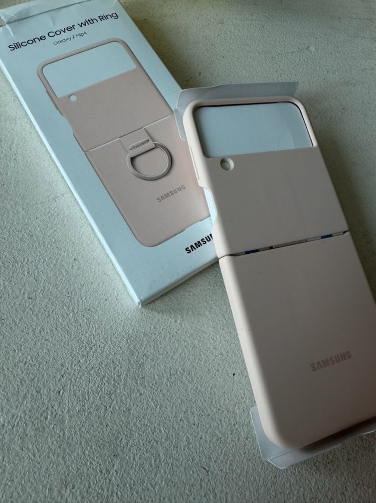 갤럭시 z플립 4 케이스 실리콘링 삼성정품 이미지