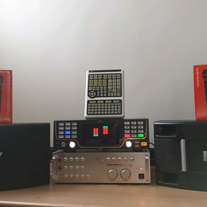 악보지원노래방기기세트 이미지