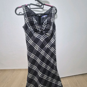 버버리 블루라벨 체크 원피스 이미지