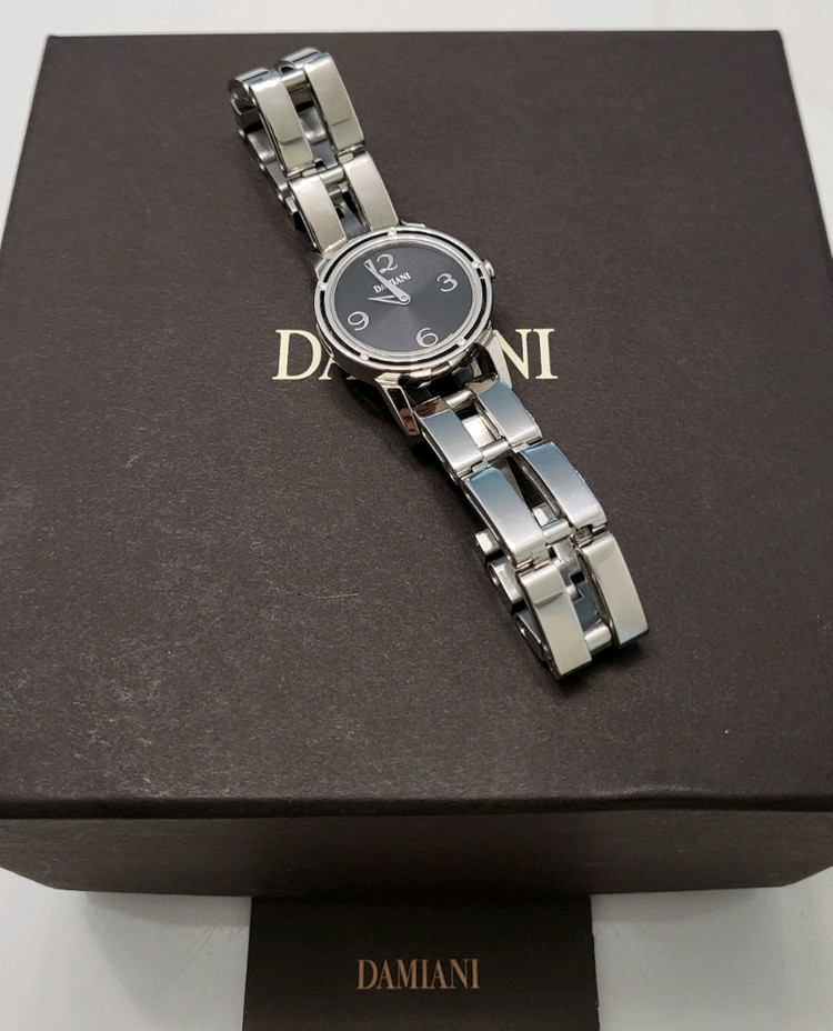 다미아니 디사이드 다이아몬드 여성 워치 D-SIDE 가죽 시계 여자 팔찌 이미지