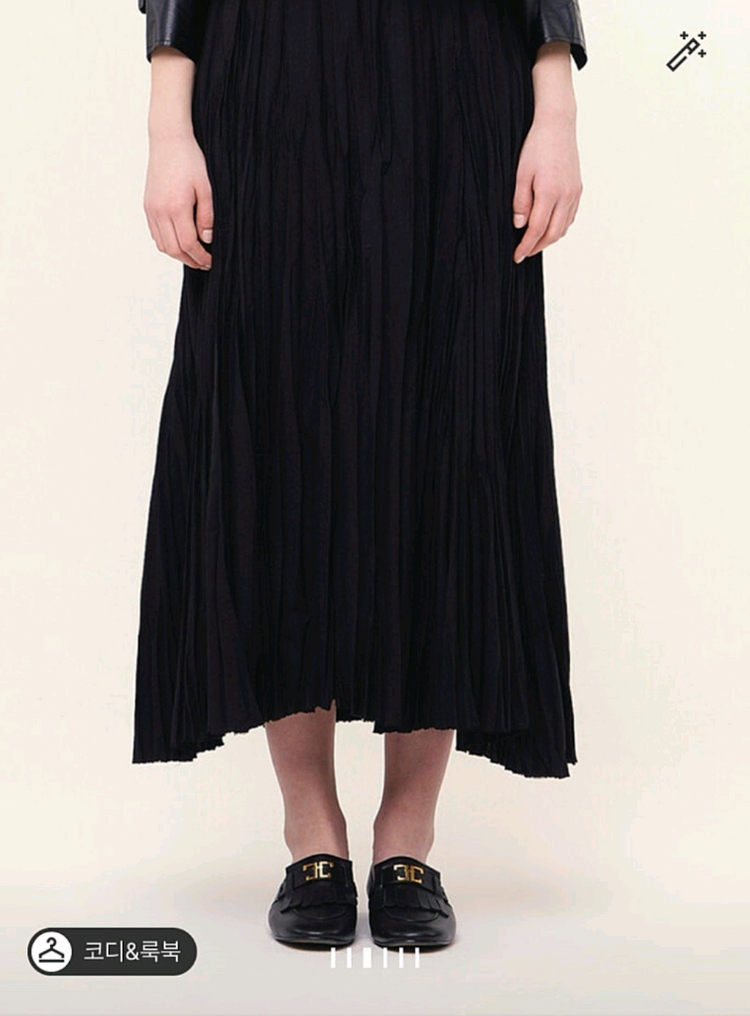 타임 플리츠 스커트 55 랑방 마인 더캐시미어 시스템 오브제 sjsj 이미지