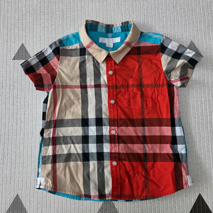 버버리칠드런 셔츠 2y 이미지