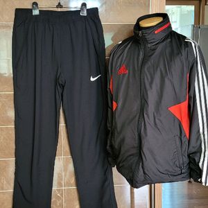 (남성95사이즈)아디다스 바람막이 이미지