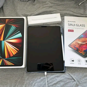 패드 프로 5세대 12.9 256GB+애플펜슬 2세대( 풀박스) 이미지