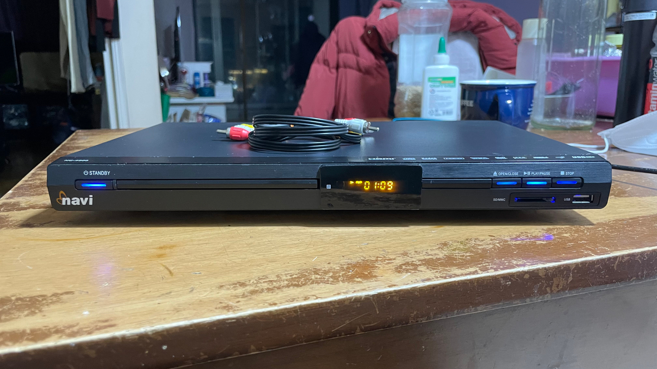 나비(NAVI) DVD 플레이어 NC-4000 판매합니다 (본체 깨끗, 정상 작동) 이미지
