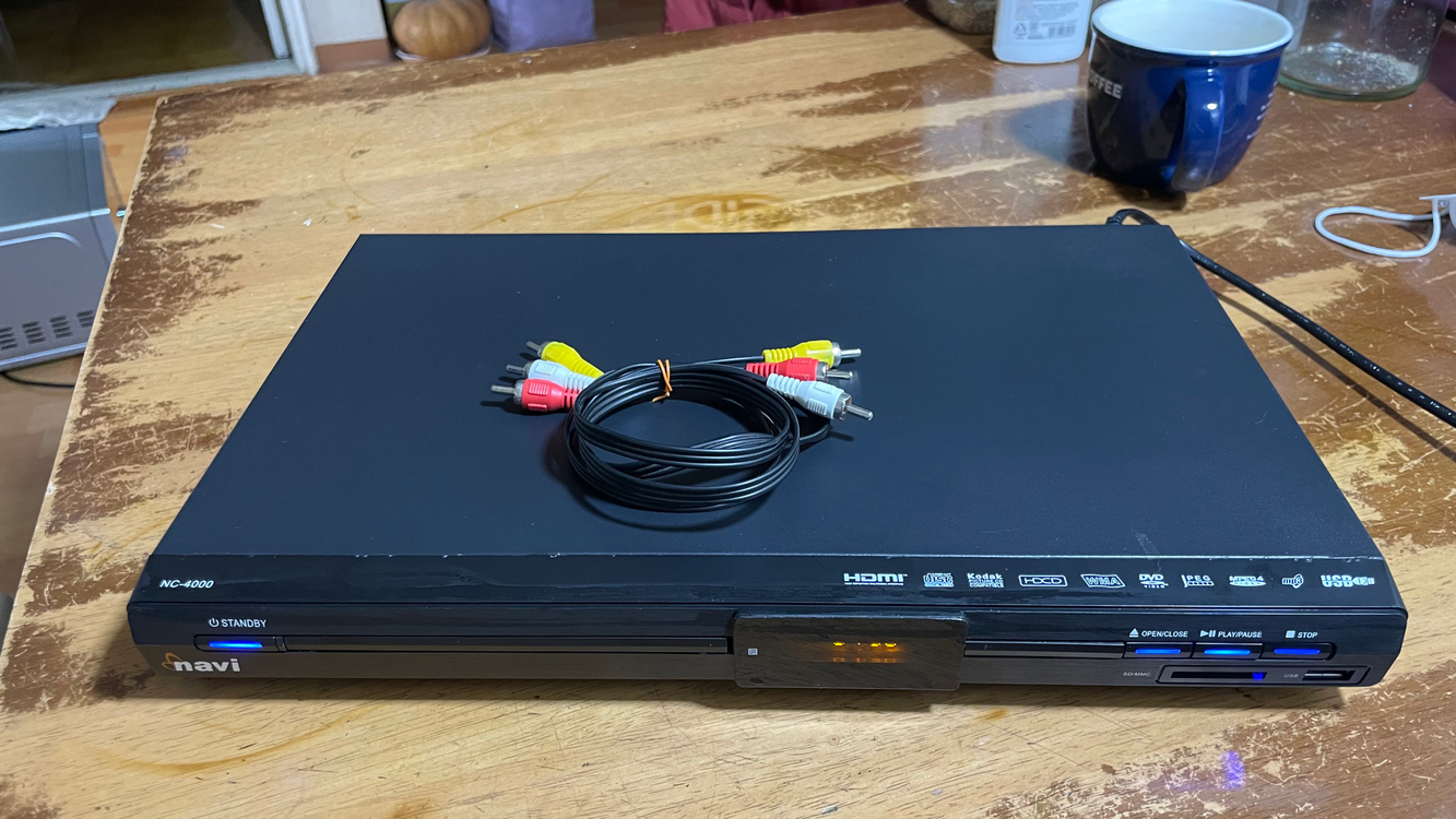 나비(NAVI) DVD 플레이어 NC-4000 판매합니다 (본체 깨끗, 정상 작동) 이미지