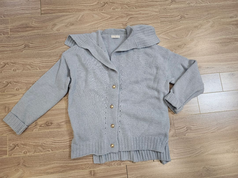 르꼬르망 세일러카라 니트가디건 프리사이즈 이미지