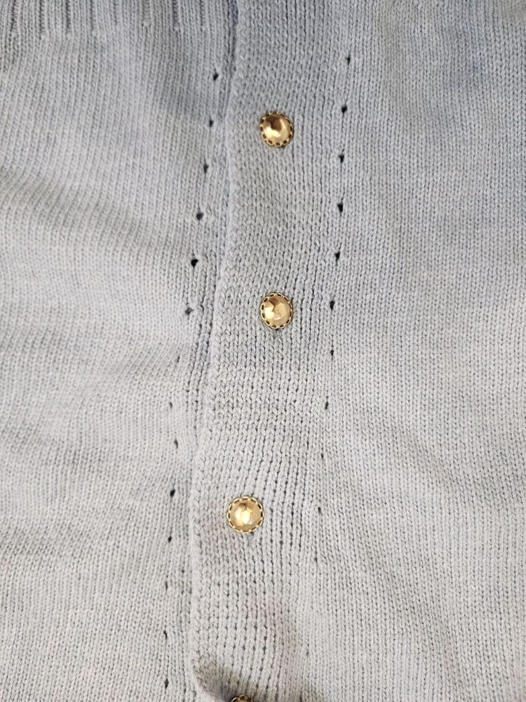 르꼬르망 세일러카라 니트가디건 프리사이즈 이미지