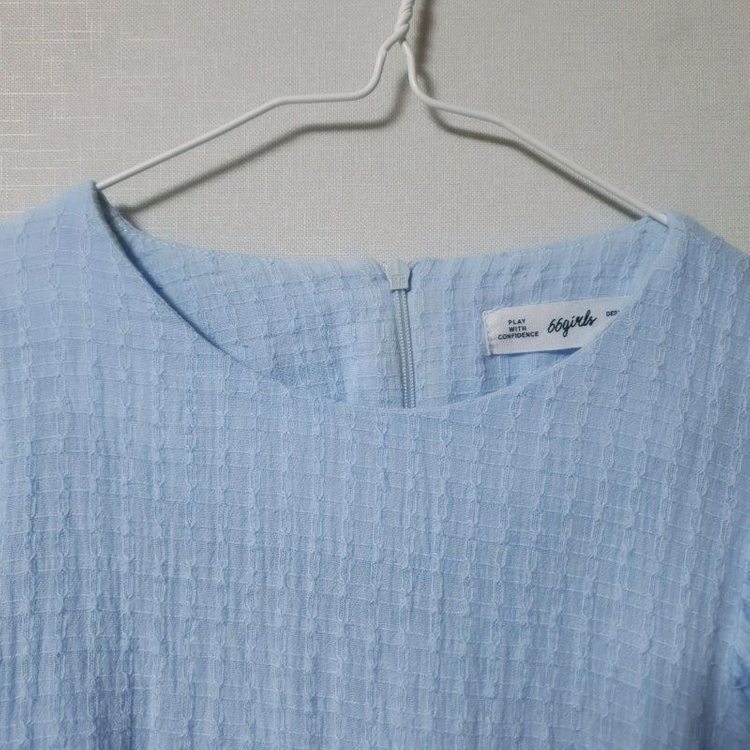 육육걸즈 벌룬 퍼프 가오리 블라우스 소라 / 핫핑 리리앤코 공구우먼 케이클럽 베니토 아뜨랑스 쇼퍼랜드 슬로우앤드 이미지