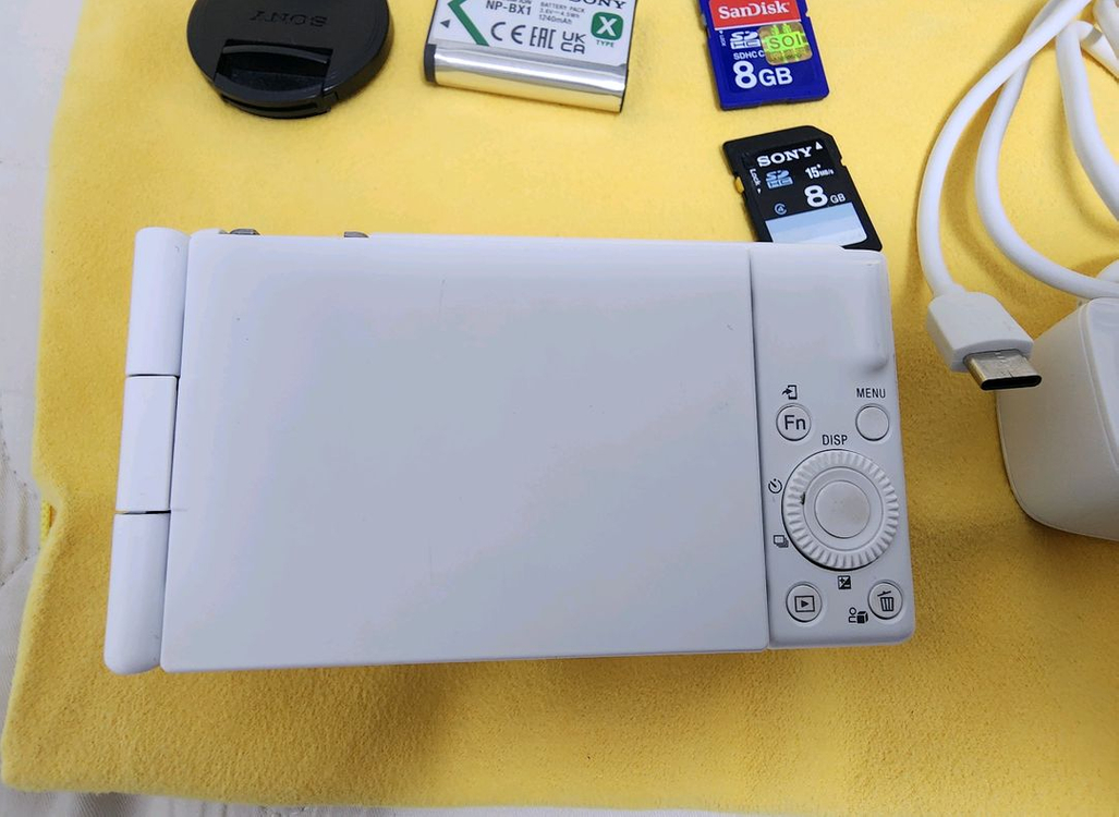 소니 ZV-1F 카메라ㅡ화이트 이미지