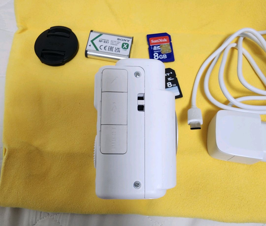 소니 ZV-1F 카메라ㅡ화이트 이미지