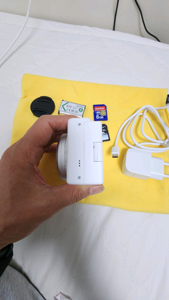 소니 ZV-1F 카메라ㅡ화이트 이미지