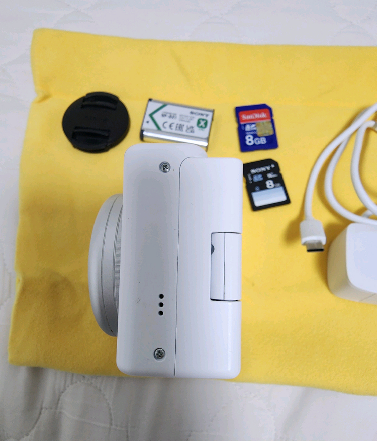 소니 ZV-1F 카메라ㅡ화이트 이미지