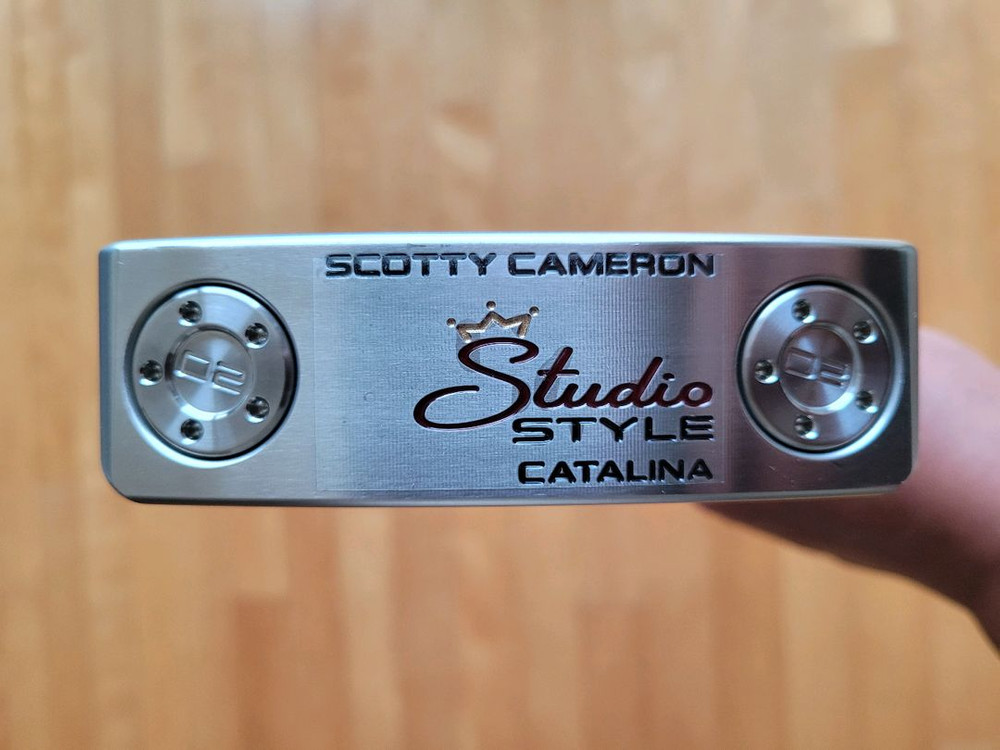 신품급 스카티카메론 2025년 스튜디오 스타일 카탈리나(카타리나)퍼터 33인치 이미지