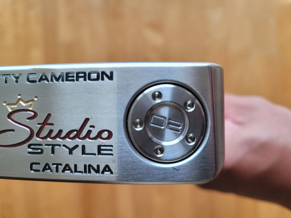 신품급 스카티카메론 2025년 스튜디오 스타일 카탈리나(카타리나)퍼터 33인치 이미지