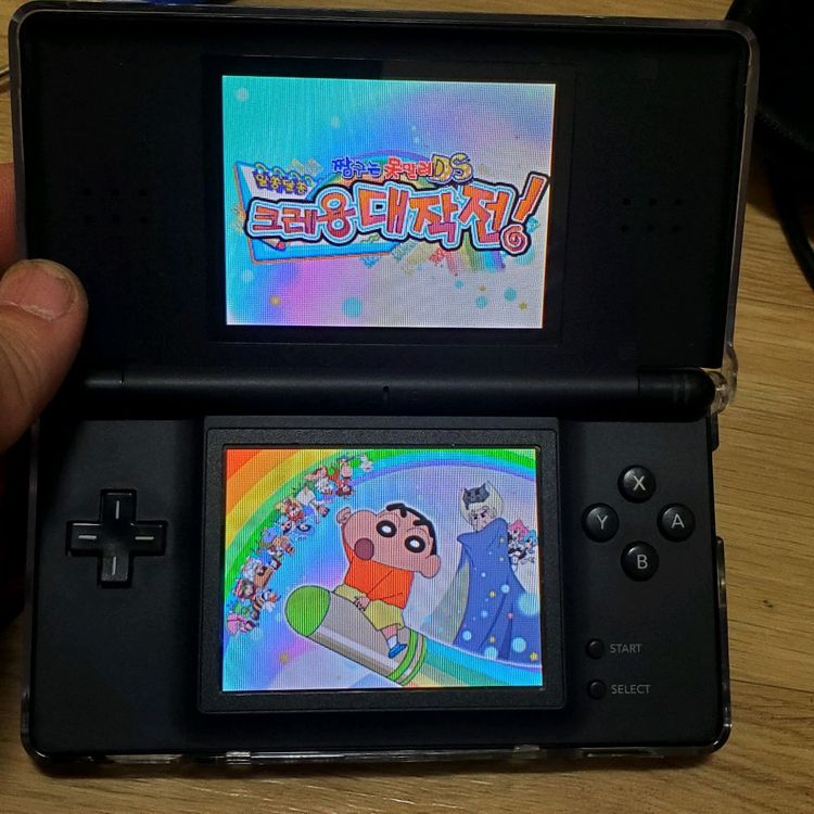 닌텐도 ds용 짱구 크레용대작전 이미지