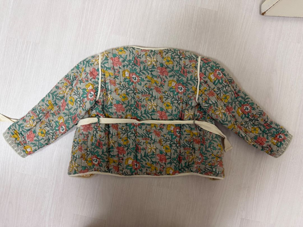 루이스미샤 퀼팅 플라워 자켓 6Y 이미지