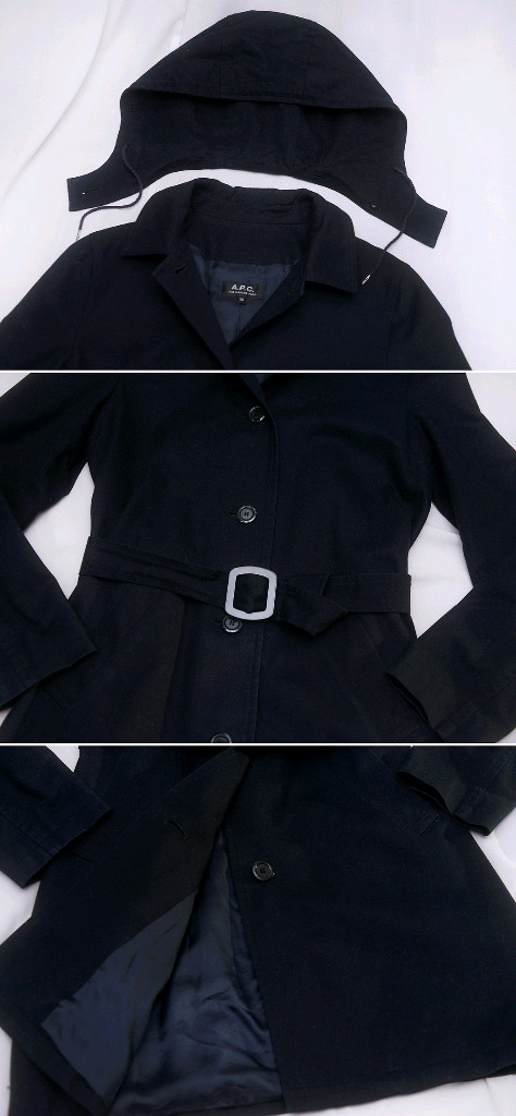 아페쎄 (A.P.C) 후디드 코튼 프렌치 코트자켓 (XS / 85-90) 이미지
