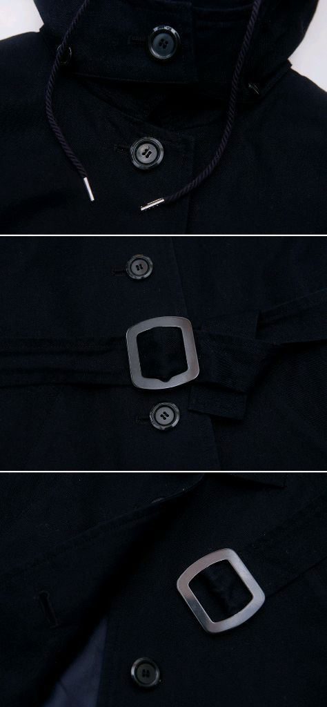 아페쎄 (A.P.C) 후디드 코튼 프렌치 코트자켓 (XS / 85-90) 이미지