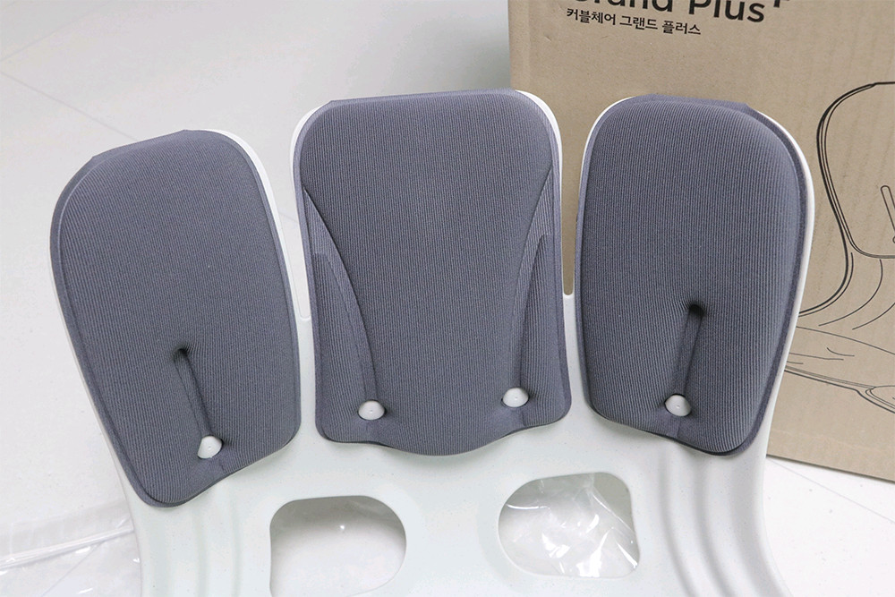 커블체어 그랜드 플러스 다크 그레이 미사용 판매해요 이미지